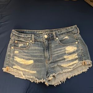 American Eagle tomgirl shortie shorts
